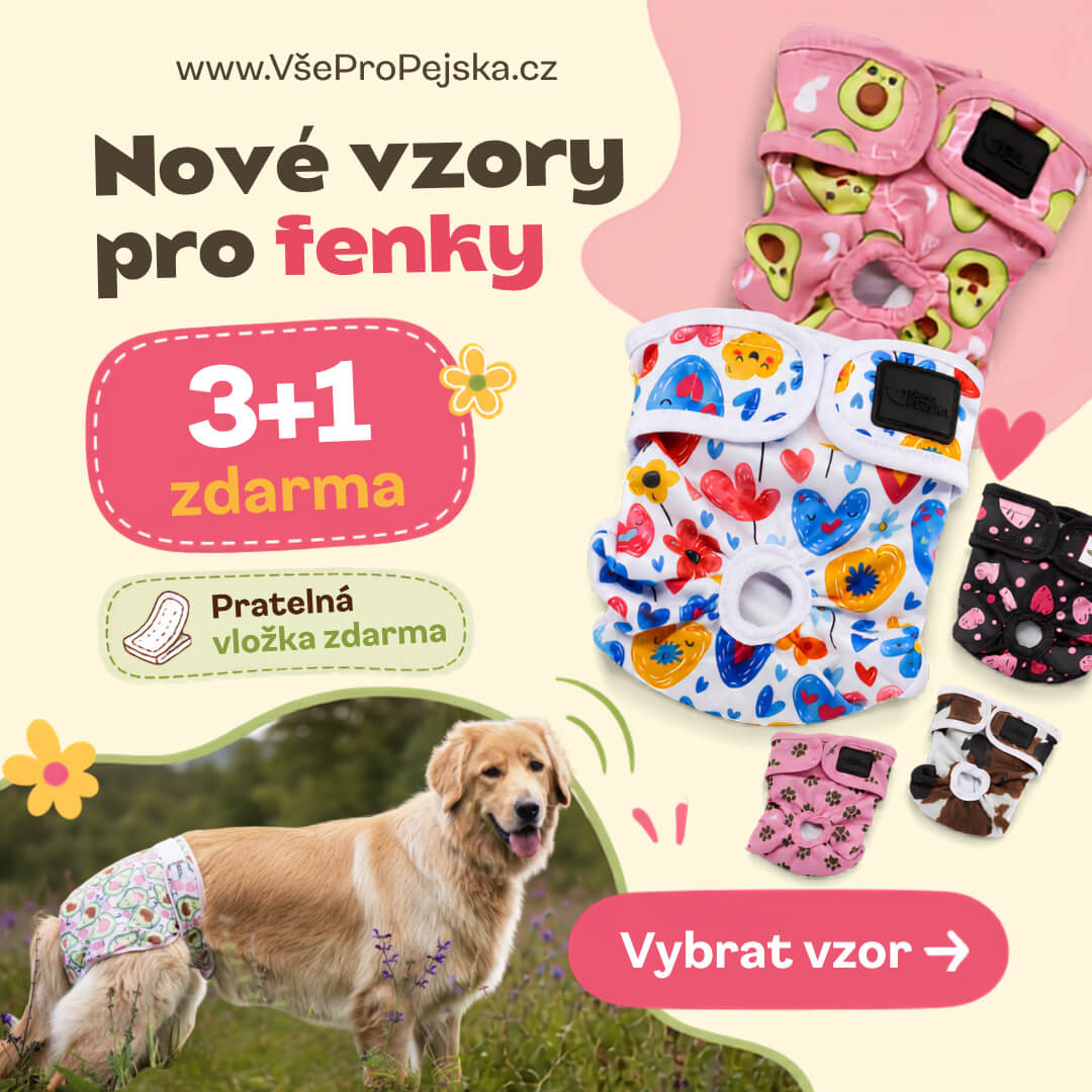 Hárací a inkontinenční kalhotky dusty