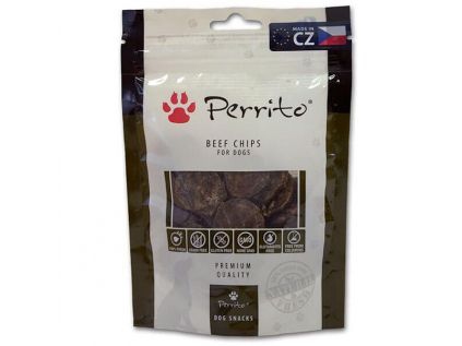 Perrito hovězí čipsy pro psy | 100g