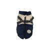 City-warm zimní bunda pro psa s postrojem (Barva Zelená, Délka zad psa 26, Obvod hrudníku 32 - 38 cm)