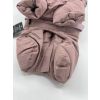 Vento zimní bunda pro sa na ZIP (Barva Růžová, Délka zad psa 45, Obvod hrudníku 52 - 60 cm)