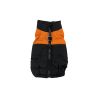 Rainy obleček pro psa na zip xxxxtxtx (Barva Černo-červená, Délka zad psa 2, Obvod hrudníku 55 - 62 cm)